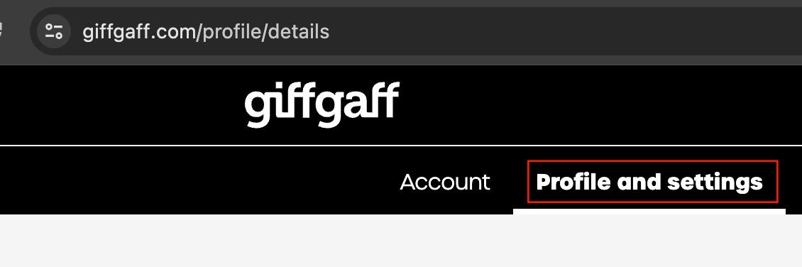 Giffgaff 修改邮箱(新人必看)